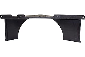 Evan Fischer Upper Fan Shroud Compatible with 2001-2005 Chevrolet Silverado 2500 HD, 2001-2005 Silverado 3500, Fits 2001-2005 GMC Sierra 2500 HD Radiator Fan, Single fan design - GM3110140