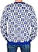 Men's Classy Chanukah Cardigan Sweater (Blue) Ugly Holiday Sweater