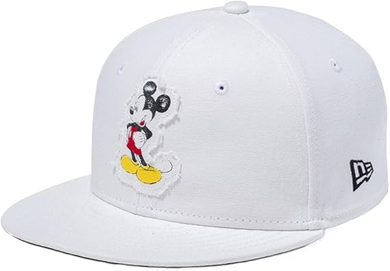 Amazon New Era ニューエラ ディズニー 950キッズ スナップバック キャップレトロ ミッキーマウス ウォッシュドアイボリーダック プリント ブラック 帽子 通販