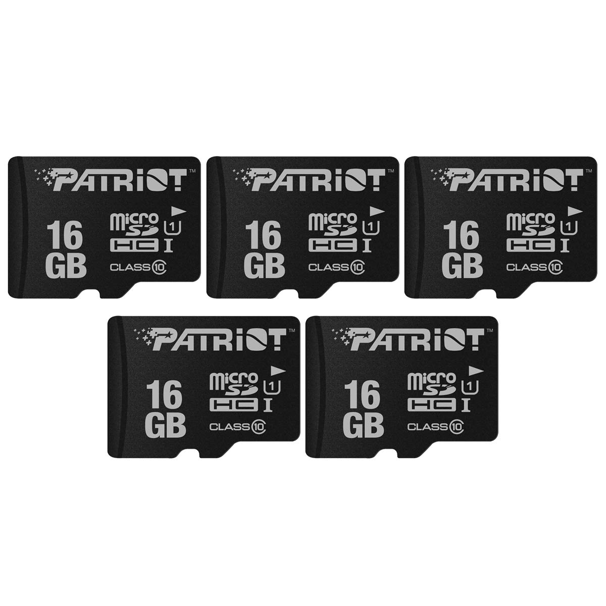 Patriot Memory LX Series micro SD Flash Memory card 32GB - PSF16GMDC105-5 PACK