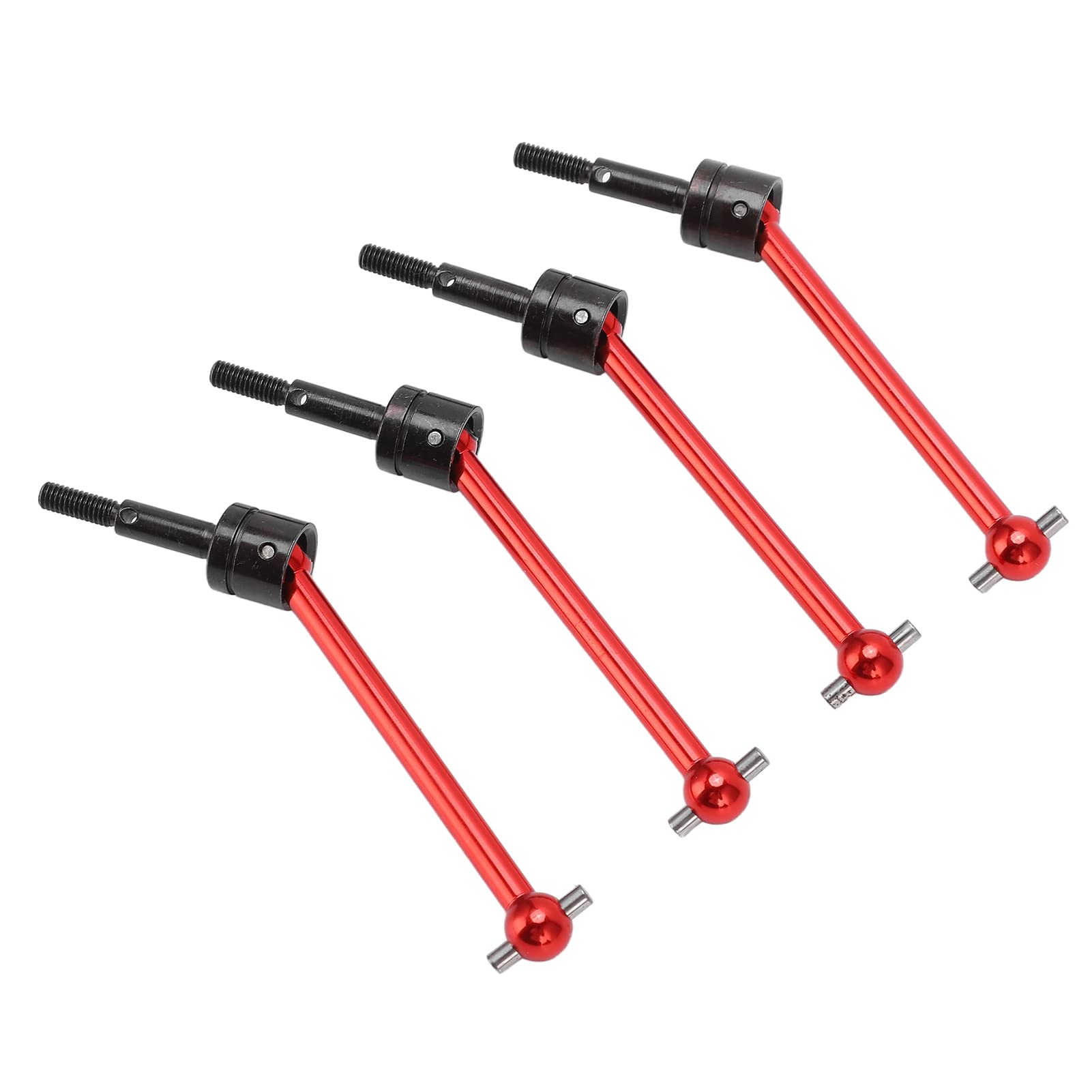 RC Car Drive Shaft, CVD Driving Shaft, RC Transmission Axle, 4Pcs Set, Compatible with TT02B 1/10 RC Car, Model Toy Cars for Hobbyists, Building, Racing, and Advanced DIY Projects