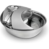 Pioneer Pet Stainless Steel Fountain Raindrop Design , 60oz