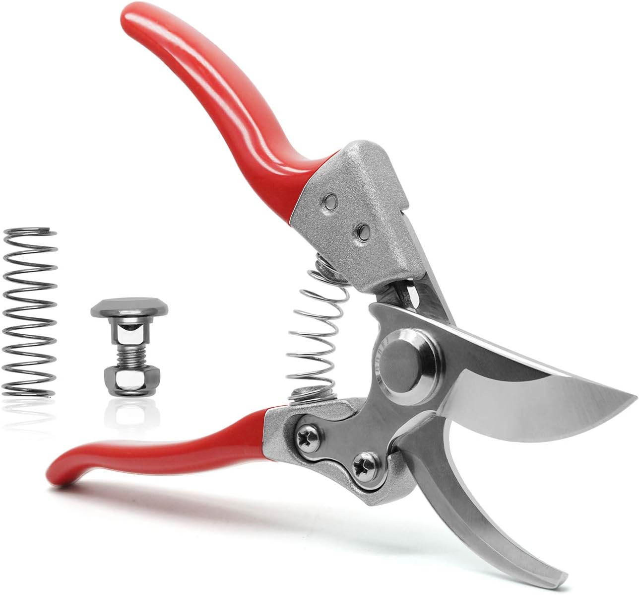 Pruning shears, Abida Garden Clipper, Professional High Carbon SK-5 Steel Sharp Hand Pruner shear with Safety Lock, Clipper for the Garden