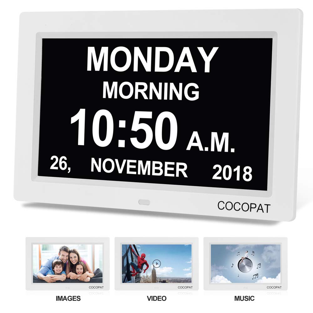 Digital Clock Large Display for Seniors Newest Version 9" Led 9 inch