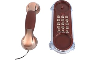 Saluaqui Land Phone that Lights Up Landline Phone Phones Landline Retro Home Retro Telephone Phones Single Telephone Maison W