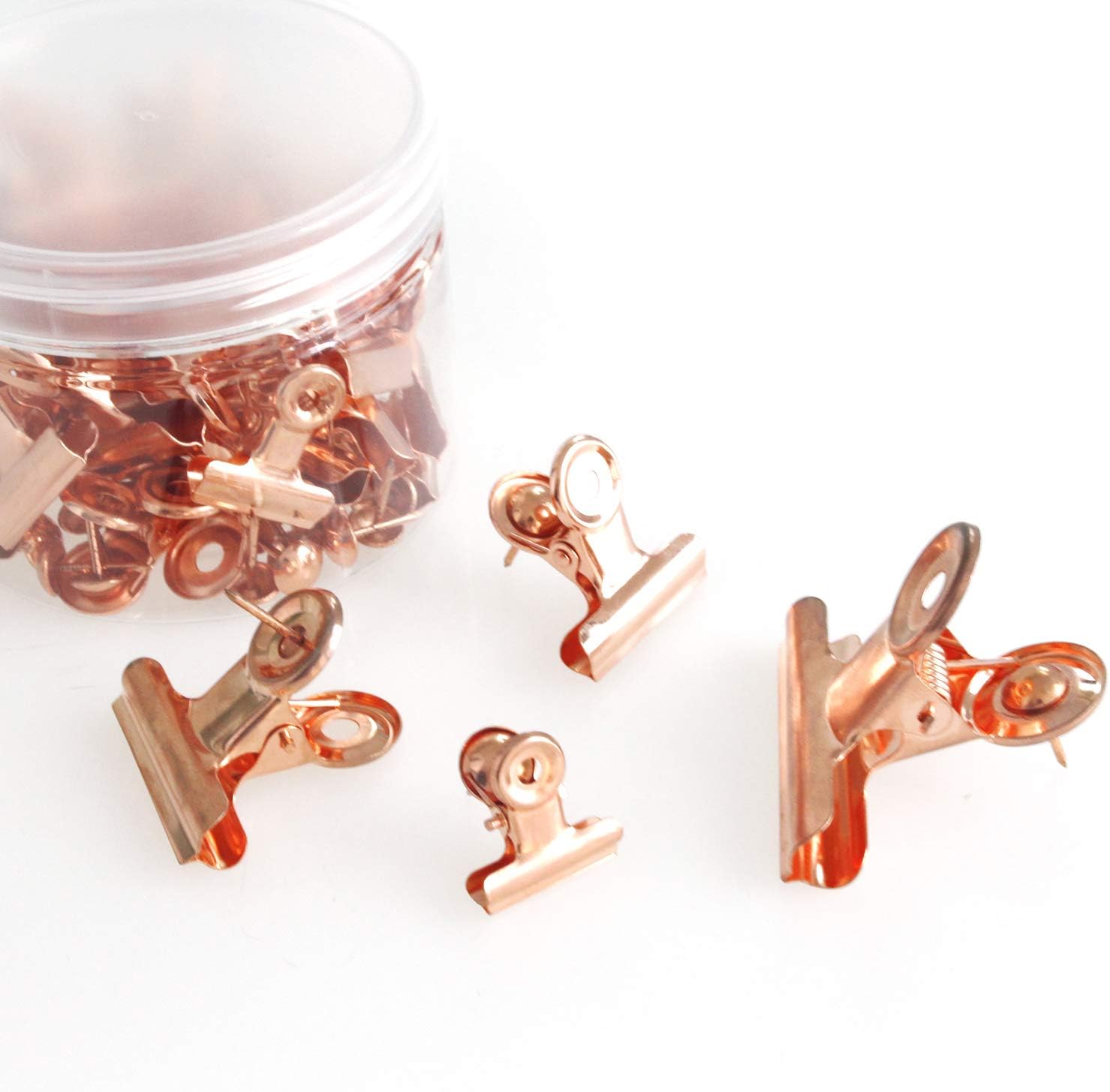 Push Pin Clips for Cork Board Bulletin Boards and Cubicle Walls Great Alternative（25pack）