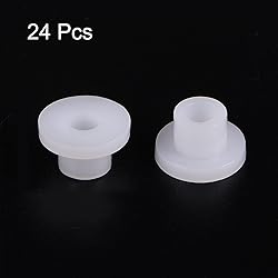 uxcell 24pcs Flanged Sleeve Bearings Plastic