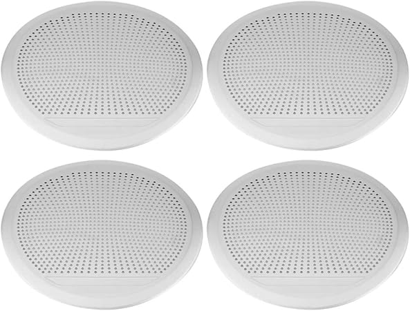 Amazon サイドドアスピーカーカバートリム 4pcsステンレススチールカーオーディオスピーカードアトリムカバー14 18 X5 X6 F15 F16 ロールバー 車 バイク