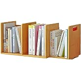 Fox Claw Desktop Bookshelf Expandable Desktop Organizer Counter Bookcase Desk Storage Organizer Display Shelf Rack for Office Supplies, Kitchen,Bathroom