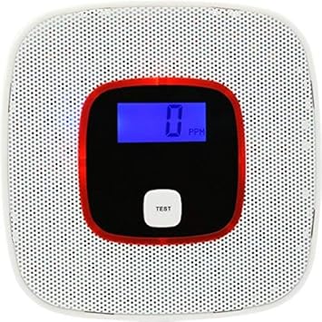 Kohlenmonoxid Warnmelder, CO Melder JKD-616. Intelligent mit LCD Anzeige. Langzeit Melder und intelligente Sprachansage bei h