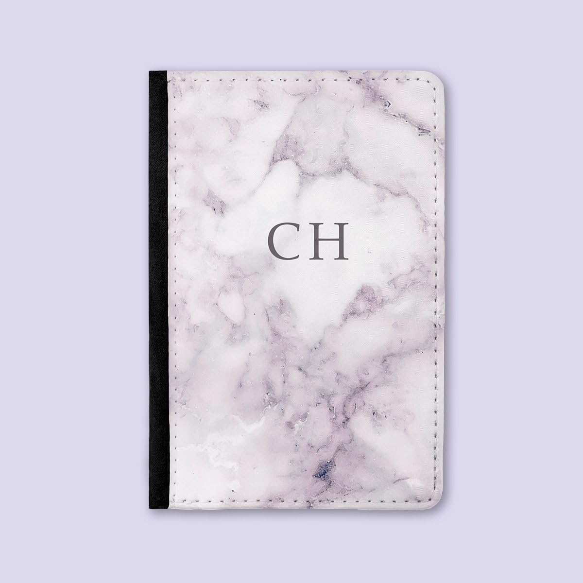 Personalised Passport Cover - Pink Marble - Couples Passport Holder - Honeymoon Gift - PC025