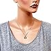 DianaL Boutique Silvertone Adorable Little Ladybug Charm Pendant Necklace 18