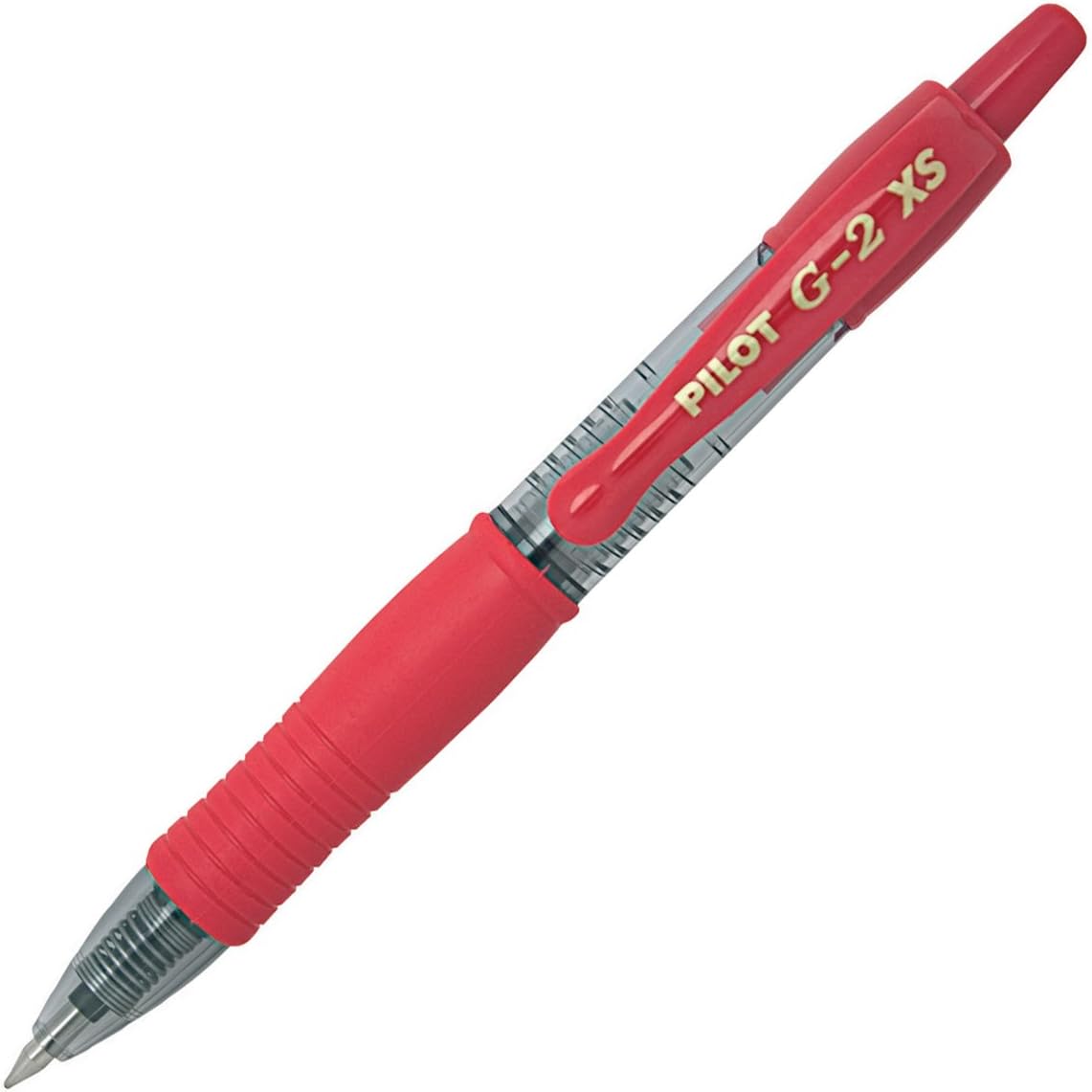Pilot G207 Pixie Retractable Gel Rollerball 0.7 mm Tip (Box of 12) - Red, 1 count (Pack of 12)