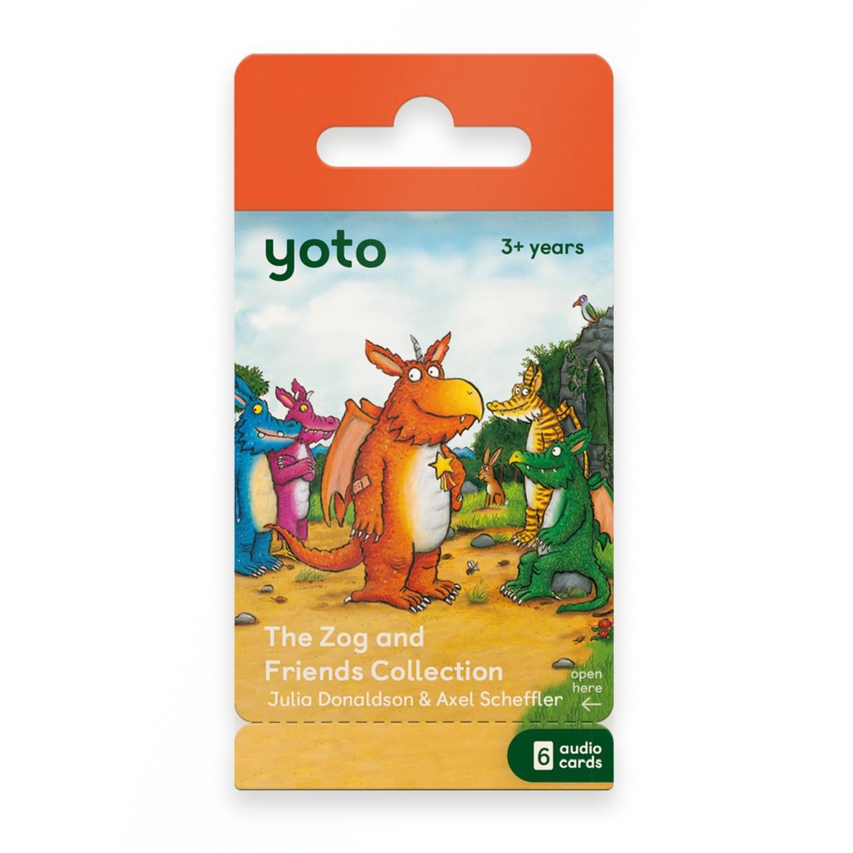 YOTO Zog & Friends Collection by Julia Donaldson – 6 Kids Audio Cards for Use with Player & Mini All-in-1 Audio Device, Screen-Free Listening with Fun Playtime, Bedtime & Travel Stories, Ages 3+