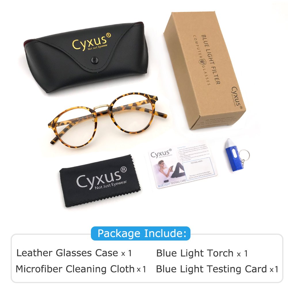 Lunettes Cerclées Anti-fatigue Oculaire Cyxus Lunette Anti-lumèire