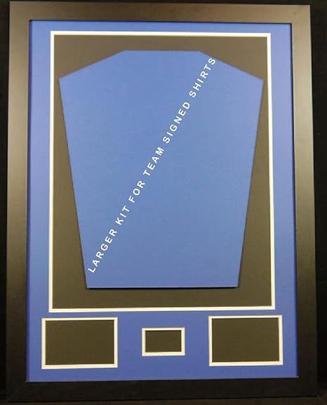 large frame for football shirt