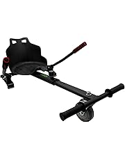 Hiboy-Sedia Kart per Electric Self Balancing Scooter Compatibile con i 6.5, 8 e 10 Pollici Balancing Scooter - Nero