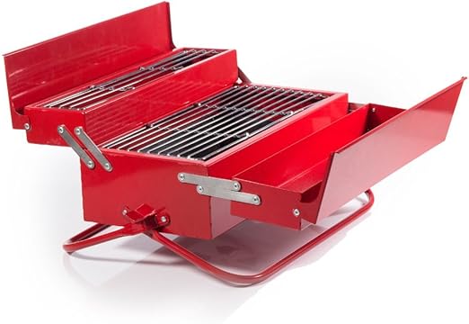 SUCK UK SK BBQTOOL1 - Caja de Herramientas Barbacoa: Amazon.es: Jardín