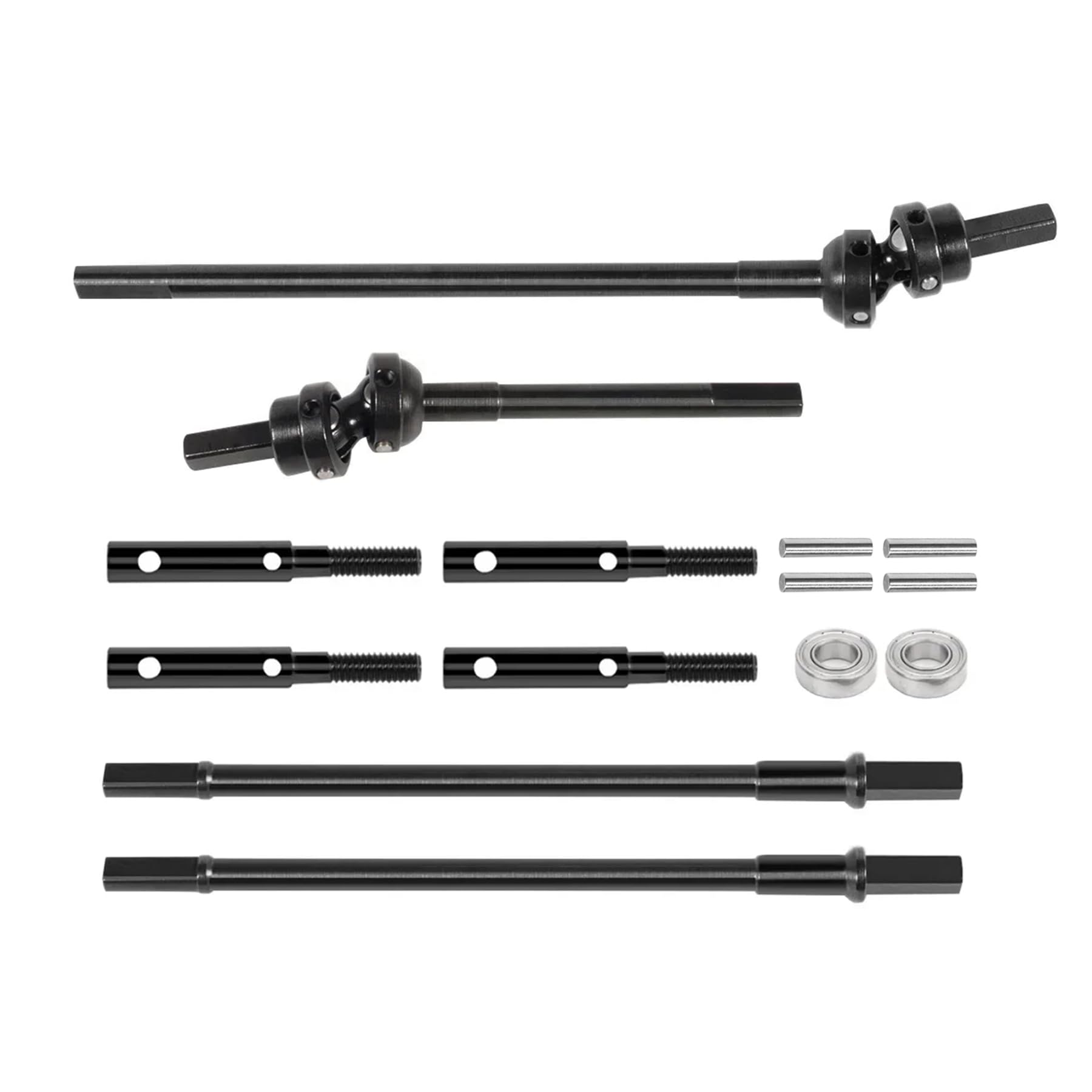 Photo 1 of Amk 2- 1/10 Capra Drive Shaft Offset Portal Axle Constant Velocity Driveshift UTB10 CVD Stub Shaft for RC Crawler Axial 1.9 Capra F9 Upgrades