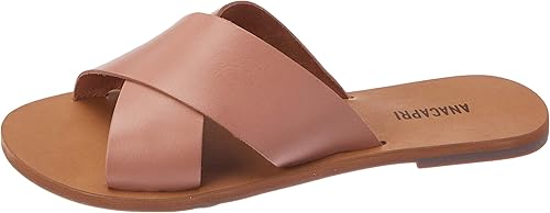 Sandália Rasteira Anacapri Tiras Cruzadas, Feminino