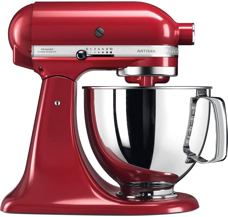 KitchenAid 4.8 L Artisan Stand Mixer 5KSM125 Empire Red 300W 10 Speeds