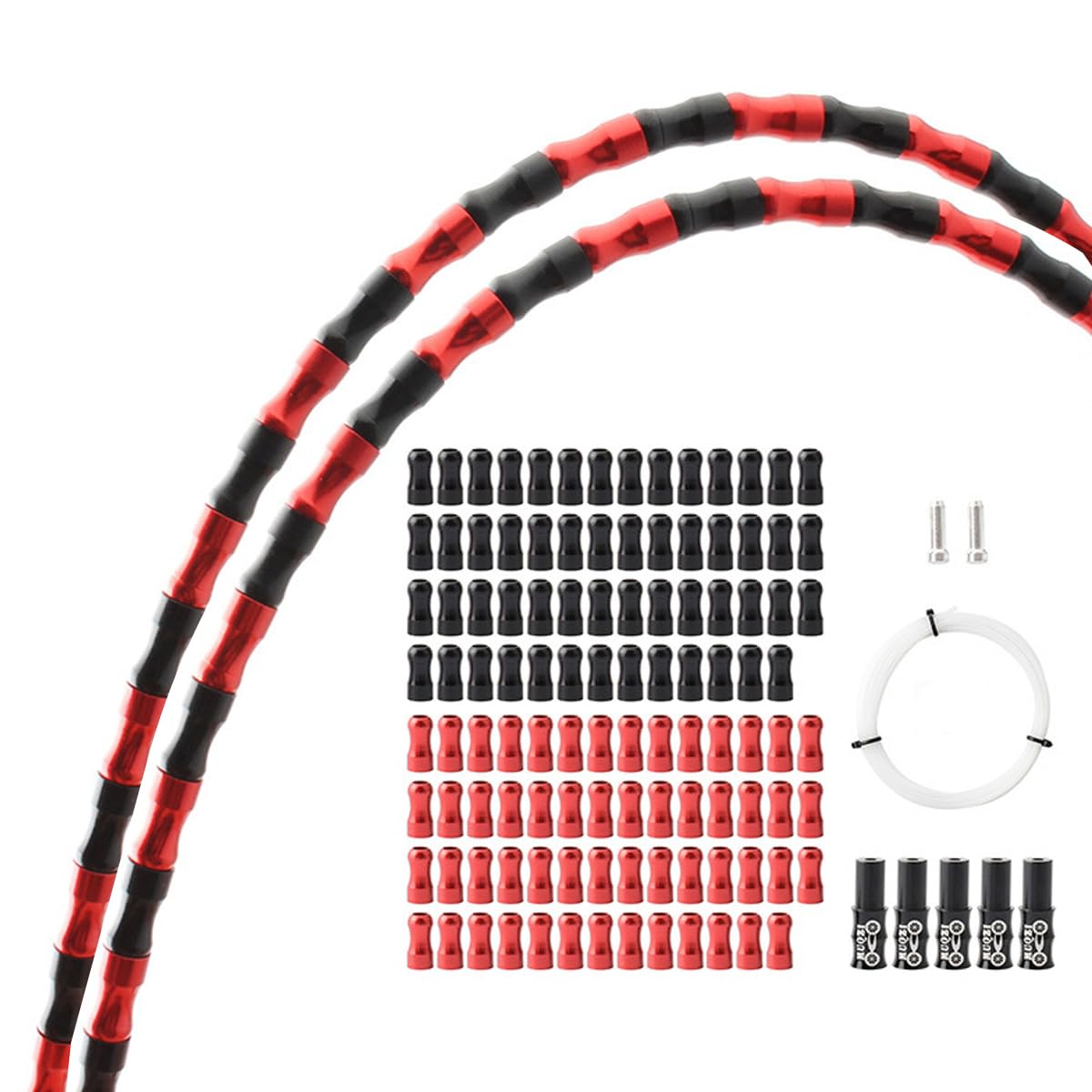 HOUSON 2M Bicycle Brake Oil Hose, Hydraulic disc Brake Oil Hose Brake line kit with Bicycle Brake line Protector