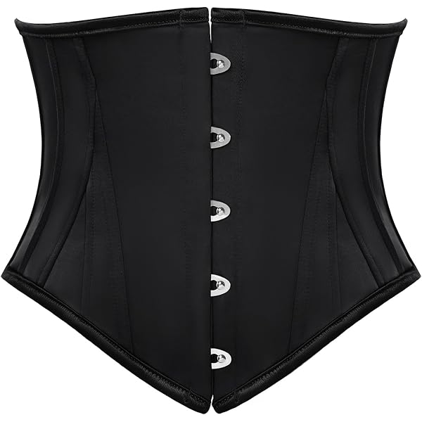 Amazon.com: Daisy corsets Top Drawer Black Faux Leather 