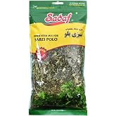 Sadaf Sabzi Polo - Dried Herbs Mix Sabzi Polo - Persian Spices for Cooking and Food Flavoring - Natural Herb Mix - Kosher - 5 Oz Resealable Bag