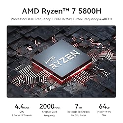 Beelink SER5 Mini PC, AMD Ryzen 7 5800H