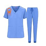 M&M SCRUBS Women's Essential Jogger Scrub Set