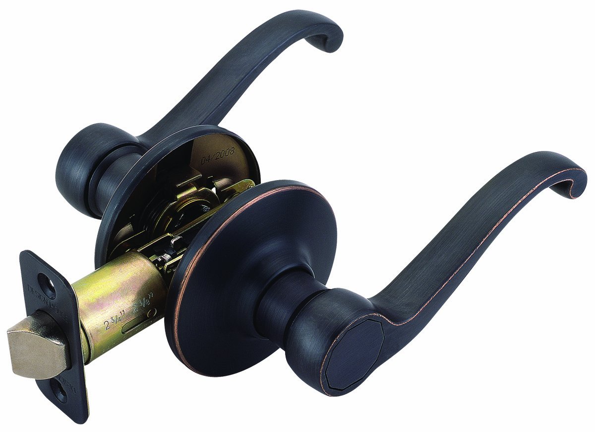 Design House 791624 Interior Locks, 2-Way Adjustable, Oil Rubbed Bronze