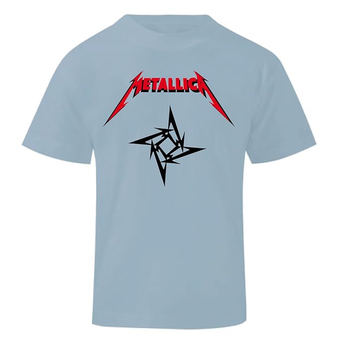 maglietta metallica bambino
