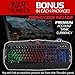Defender Rainbow Backlit Gaming Keyboard – 104 Keys – 19 Anti Ghost Keys – Adjustable Brightness – Quick, Accurate & High Performance Ergonomic Keyboard – Equally Suitable for Windows PC or Macthumb 4