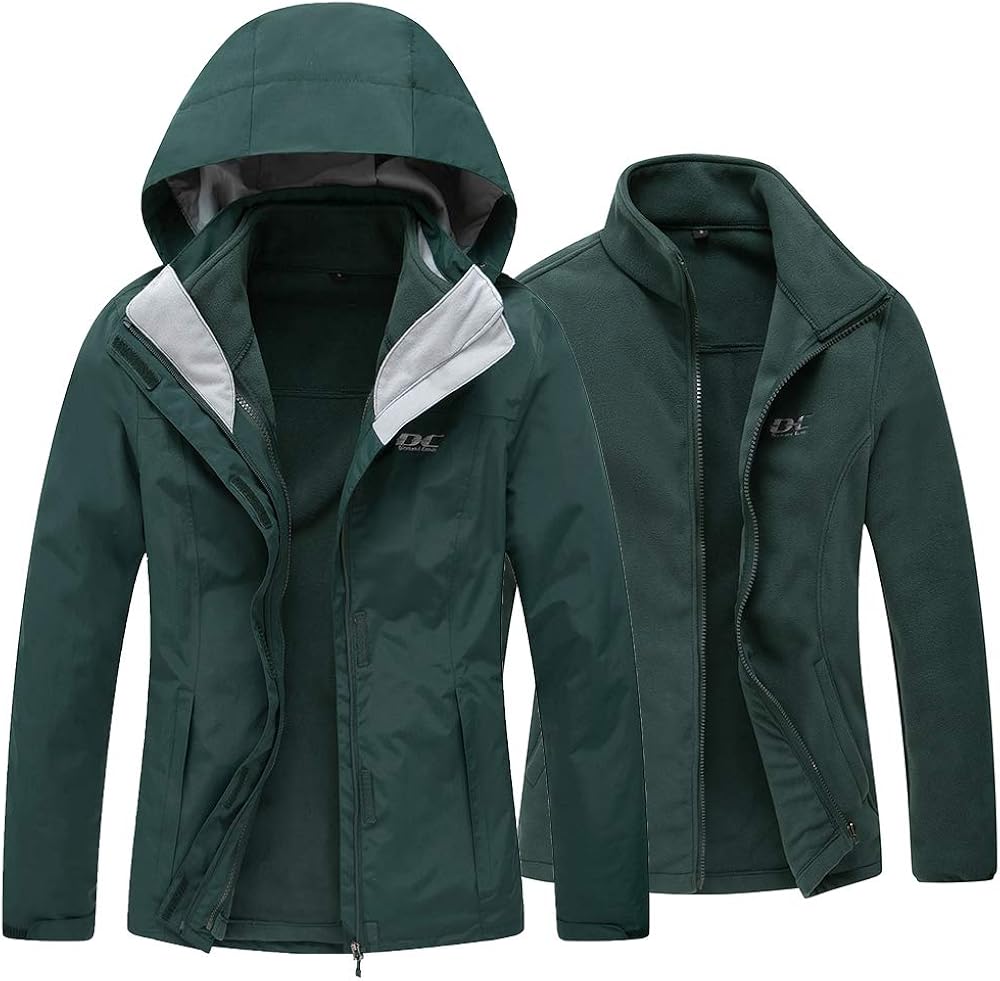 Diamond Candy Womens Rain Jacket Waterproof with Hood Lightweight