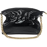 KKXIU Evening Handbag for Women Formal Clutch Purse with Removable Chain Strap Soft Wedding Crossbody Clutch