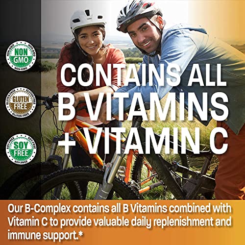 Bronson Vitamin B Complex with Vitamin C Immune Health, Energy