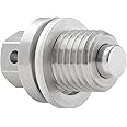 Votex - Made In USA - M12 X 1.5MM Stainless Steel Magnetic Engine Neodymium Magnetic Oil Drain Plug - Part Number DP016