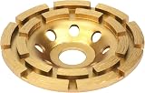 QWORK Diamond Cup Grinding Disc Wheel 115mm for Concrete Plaster Granite Stone view 7