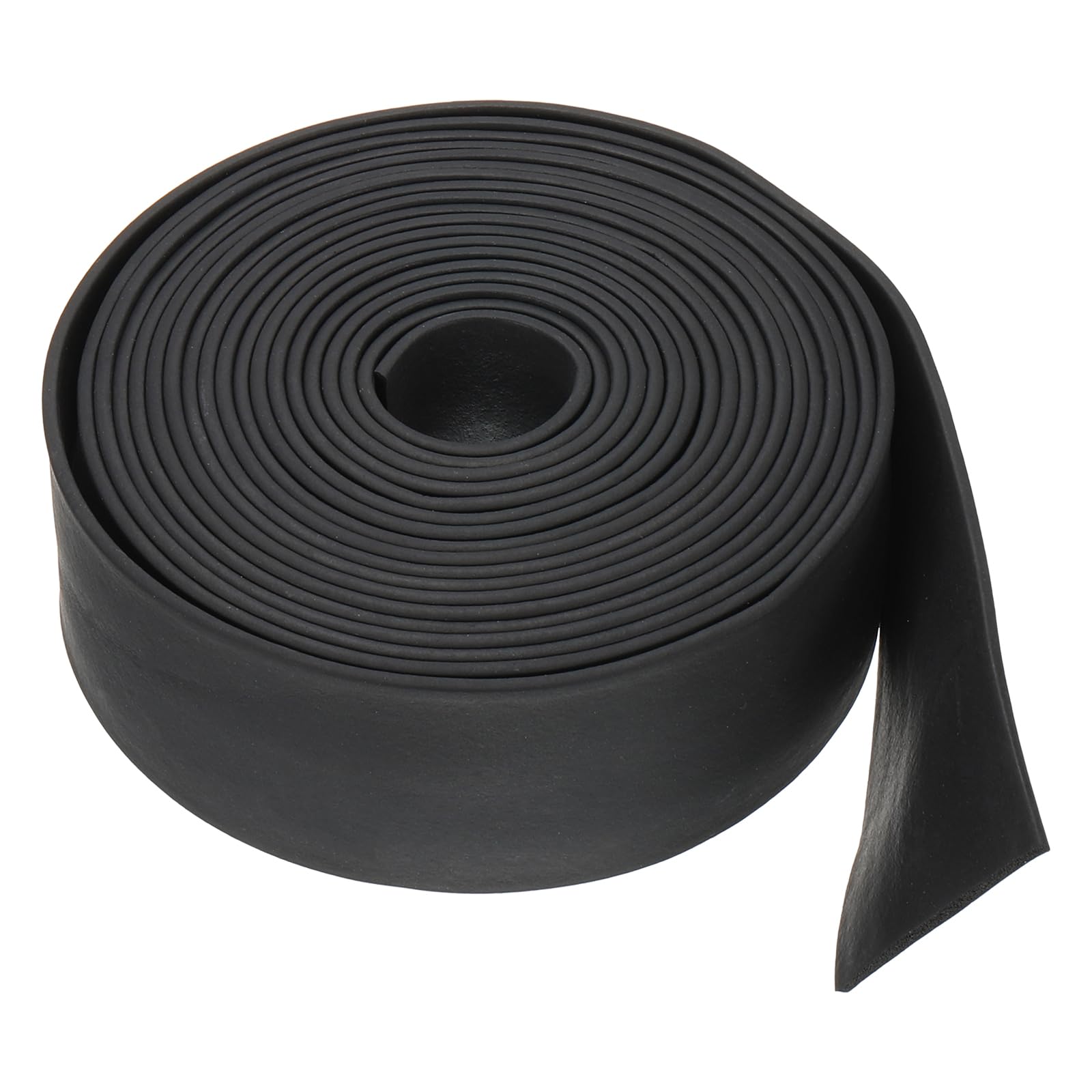 Patikil 16.4Ft Foam Rubber Strips, 50mm Wide 3mm Thick EPDM Rubber Soundproof Seal Strip Tape for DIY Gasket Sealing Door Window Insulation, Black