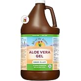 Lily of The Desert Aloe Vera Gel - Inner Fillet Thicker Consistency Aloe Vera Drink with Natural Vitamins, Digestive Enzymes for Gut Health, Stomach Relief, Wellness, Glowing Skin, 128 Fl Oz