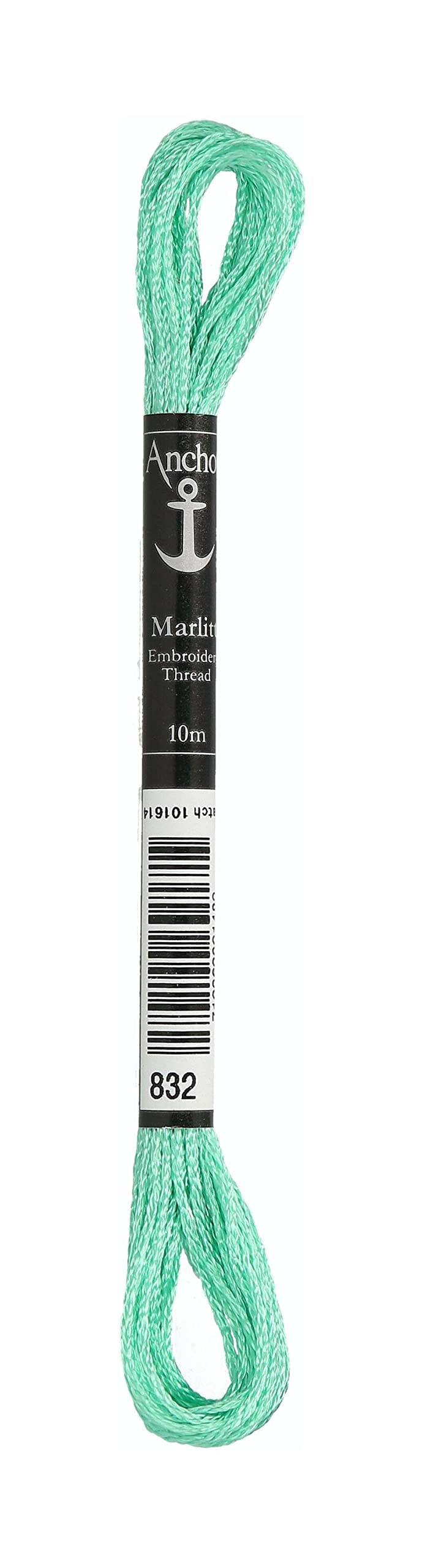 ANCHOR Marlitt Divisible Shiny Embroidery Thread, Running Length: 10M birke Embroidery Threads