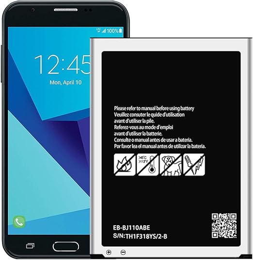 For Samsung Galaxy J1 Ace Sm J110m Replacement Battery Eb Bj110abe 1900mah 7 22wh Not For J110h Electronics Amazon Com