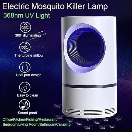 Lifemaison Tueur De Moustique En Plastique Lampe De Moustique