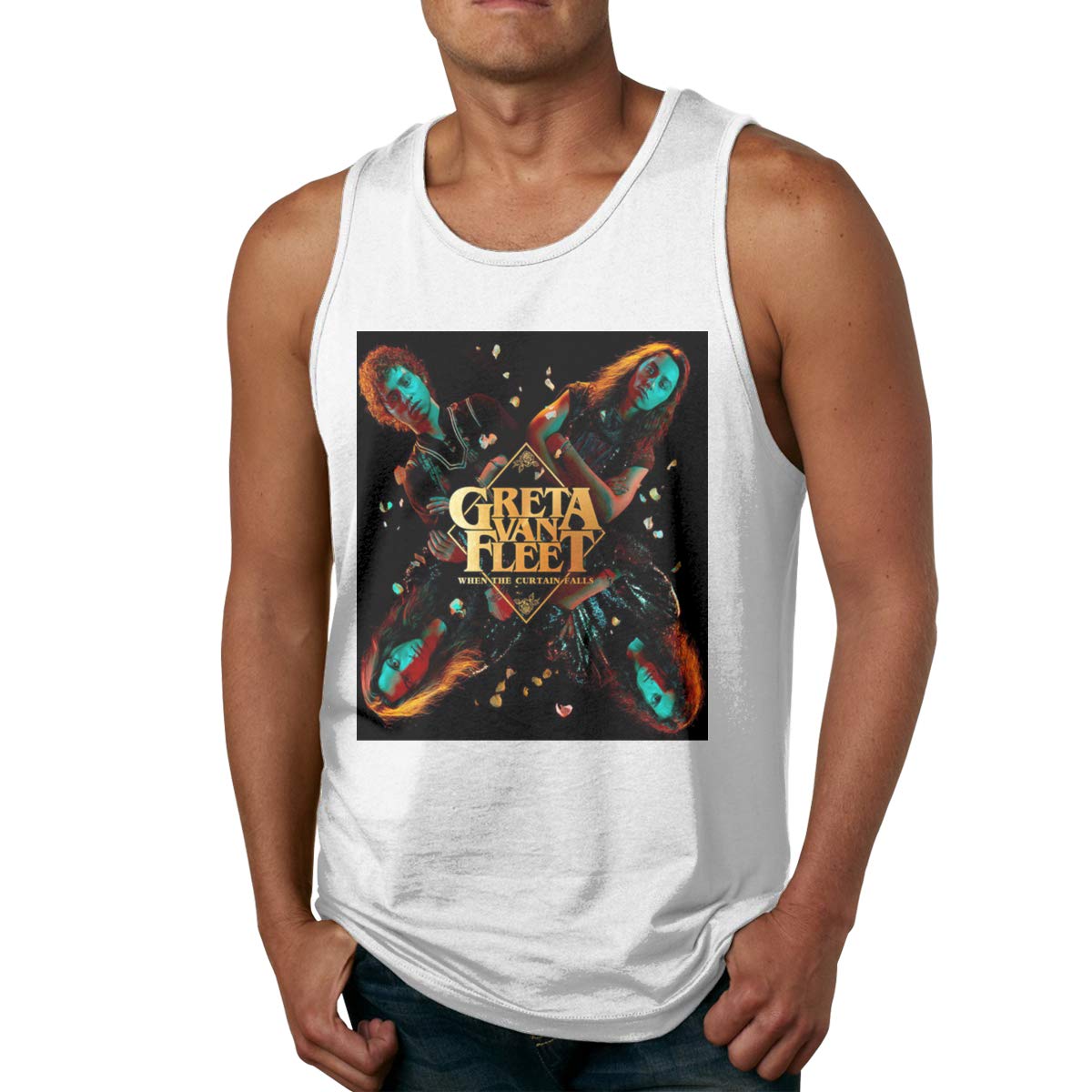  S Greta Van Fleet S Basic Ness Sleeveless Tank Tops T Shirt