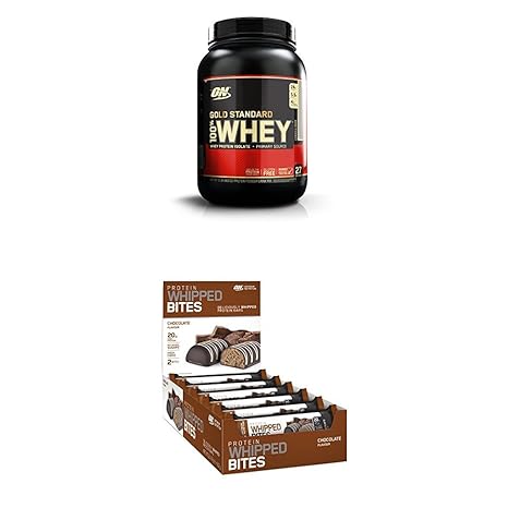 Optimum Nutrition Whey Gold Standard Protein, Cookies & Cream, 0.9 kg + Optimum Nutrition Super softer Protein Bar (mit paten