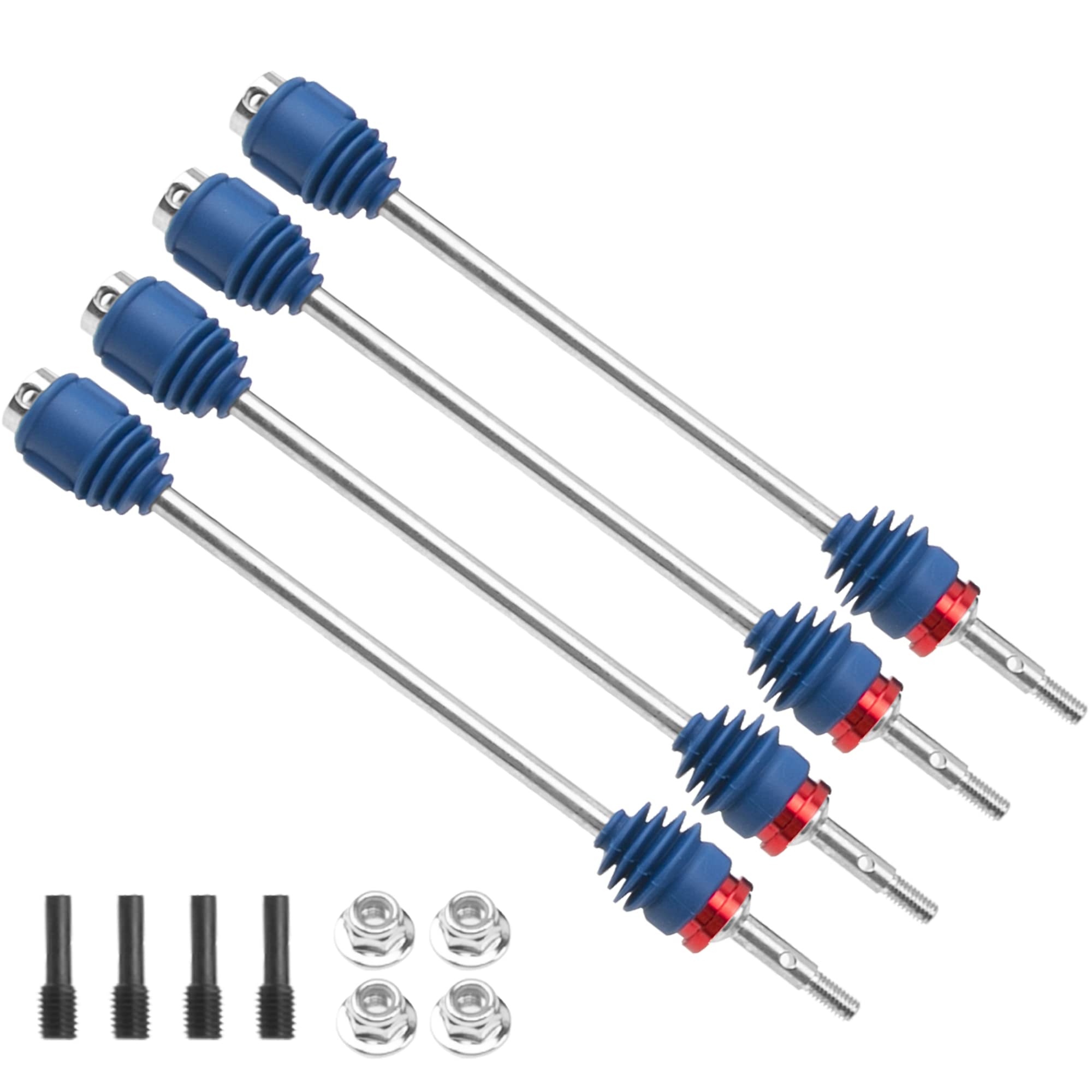 4Pcs ShareGoo Steel Drive Shaft CVD Dogbone