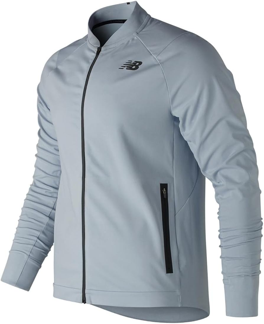 Amazon.com: New Balance Men's Q Speed Jacket, Light Porcelain, 2XL: Clothing