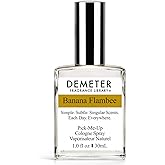 DEMETER Natural Perfume Spray Cologne for Women, Banana Flambee, 1 oz