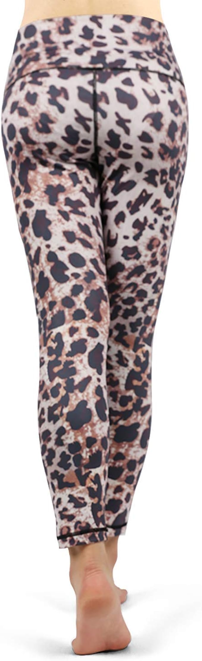 animal print exercise leggings