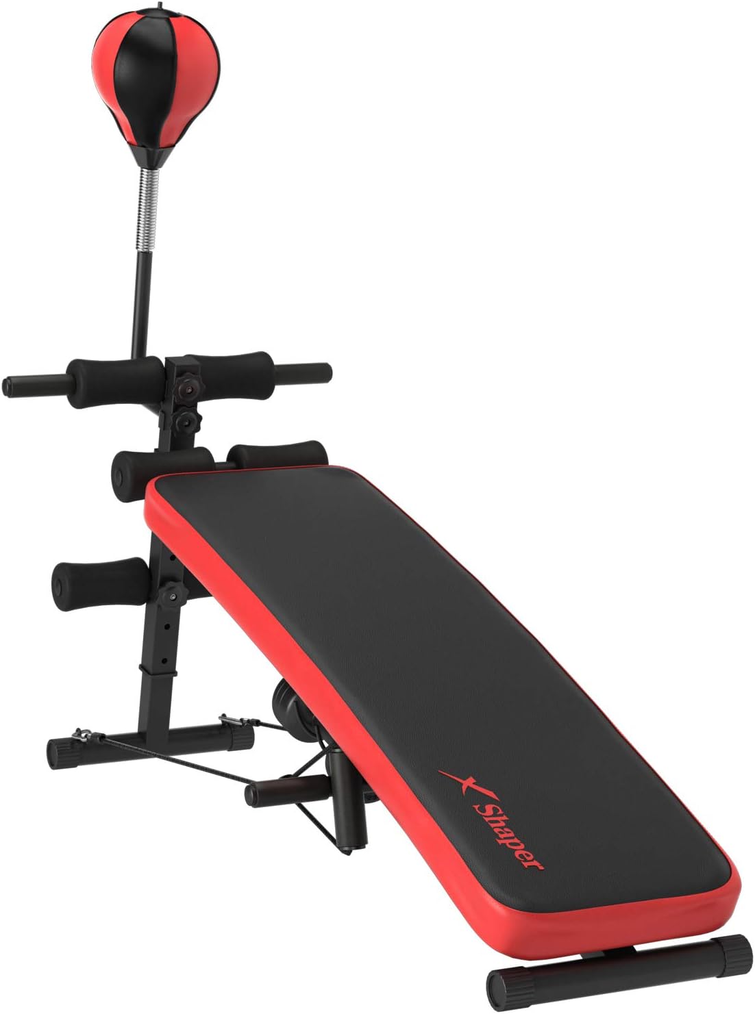 Sports & Outdoors DlandHome Adjustable Bench Weight Bench with Boxing